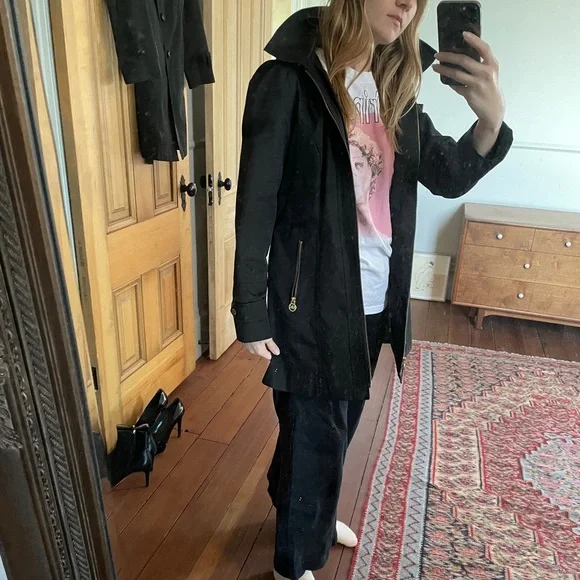 Michael Kors Jackets Coats Black Michael Kors Raincoat Rain